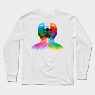 Brain Split Long Sleeve T-Shirt